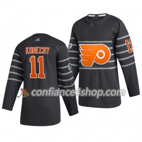 Adidas Maillot de Hockey Philadelphia Flyers Travis Konecny 11 Gris 2020 NHL All-Star Authentic - Homme